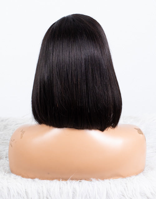 Clearance - 13x4" Lace Front Wig Malaysian Hair - 10" Silky Size 1 - MTY-3667