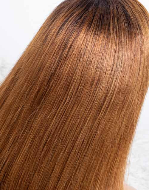 Clearance - 13x6" Indian Hair 160% Density - 14 Inch Yaki Size 2 - MTY-4487