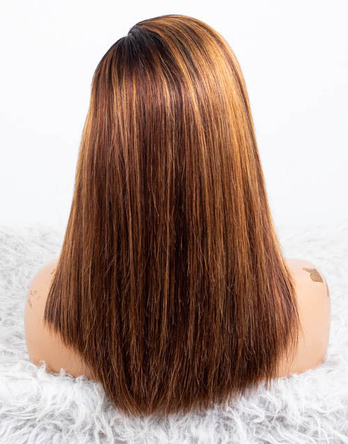 Clearance - 13x6" Indian Hair 160% Density - 14 Inch Silky Size 1 - MTY-4496