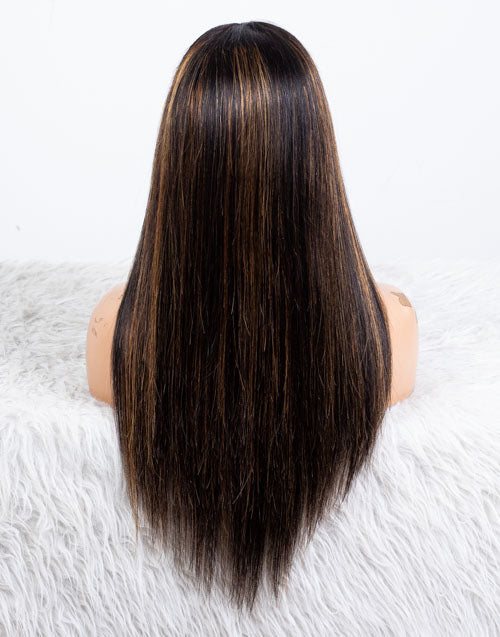 Clearance - 13x4" Lace Front Wig Malaysian Hair - 18" Silky Size 1 - MTY-3670