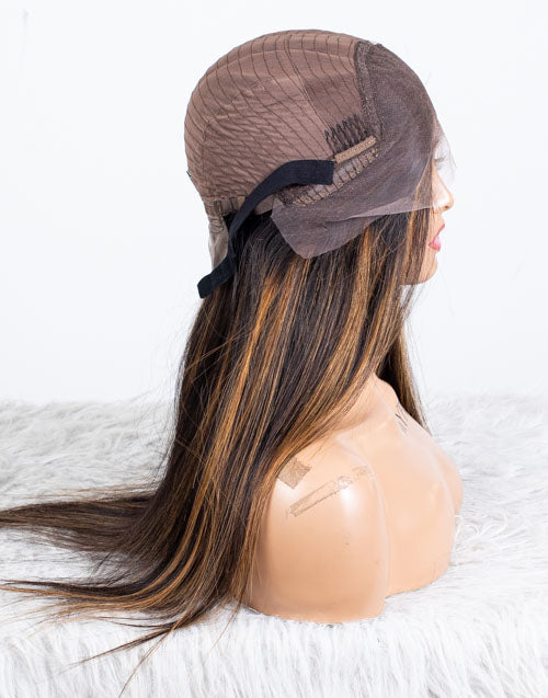 Clearance - 13x4" Lace Front Wig Malaysian Hair - 18" Silky Size 1 - MTY-3670