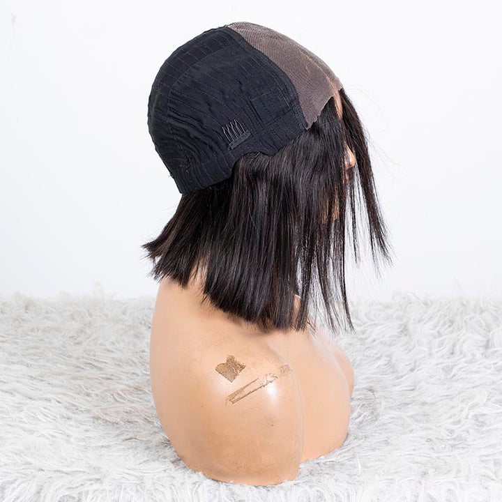 Clearance - 7x5" Closure Wig  Indian Hair - 10" Silky Size 1 - MTY-5084