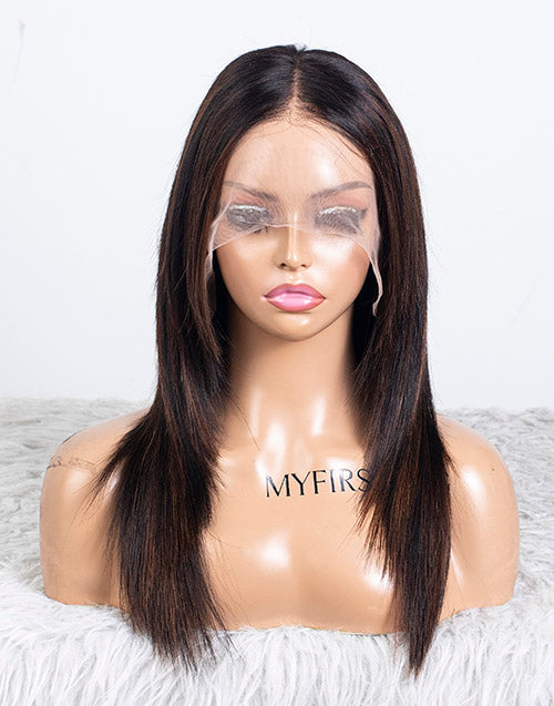 Clearance - 13x6" Indian Hair 160% Density - 16" Silky Size 1 - MT-3769