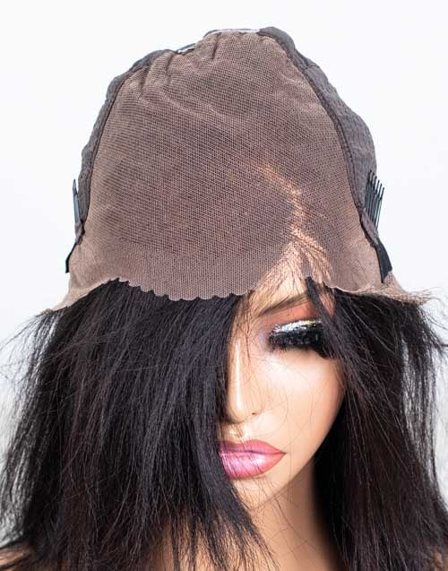 Clearance - 13x6" Indian Hair - 14 Inch Yaki Size 1 - MTY-4467