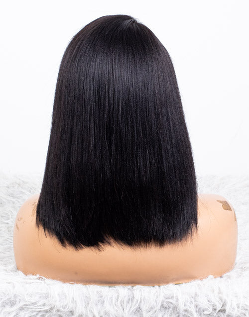 Clearance - 13x6" Indian Hair - 12 Inch Yaki Size 1 - MTY-4491
