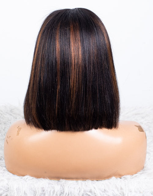 Clearance - 13x6" Indian Hair - 10 Inch Yaki Size 1 - MTY-4475