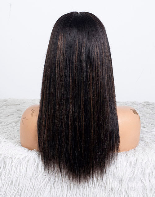 Clearance - 13x6" Indian Hair 160% Density - 14" Silky Size 1 - MT-3757