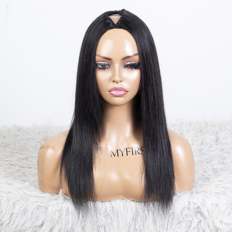Clearance - V-Part Wig Indian Hair - 14" Silky Size 1 - MTY-5101