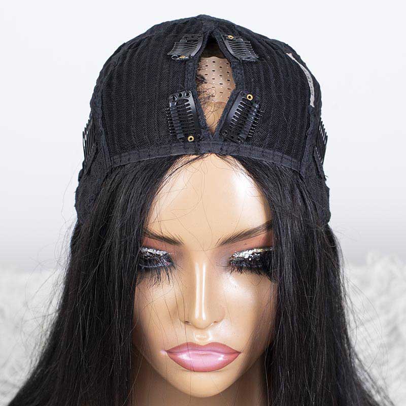 Clearance - V-Part Wig Indian Hair - 14" Silky Size 1 - MTY-5101