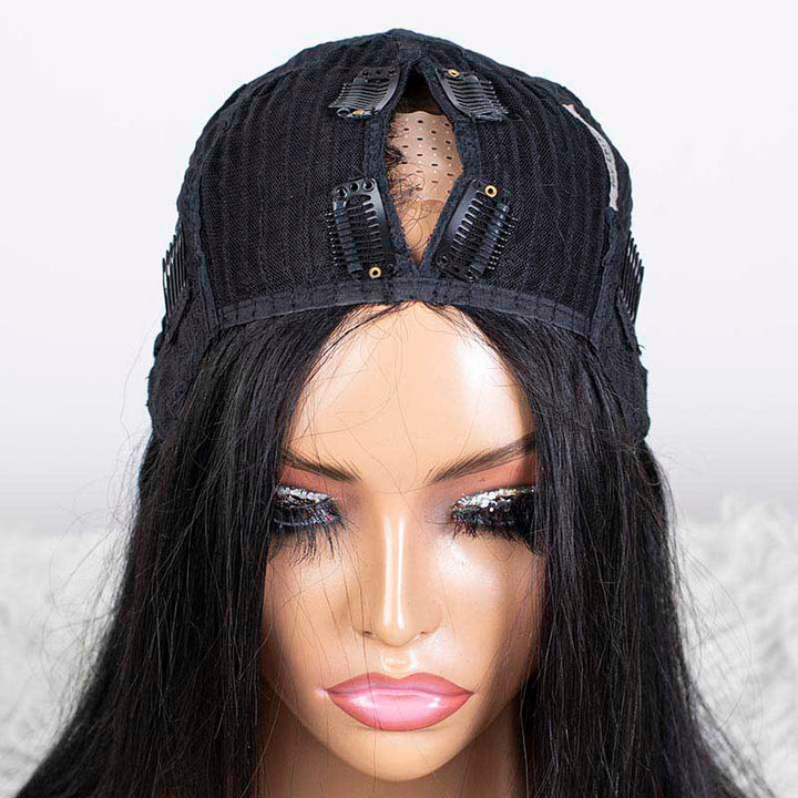 Clearance - V-Part Wig Indian Hair - 14" Silky Size 1 - MTY-5101