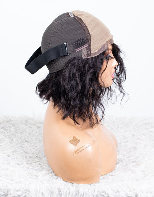 Clearance - 10x6" Closure Wig Indian Hair - 10" Silky Size 1 - MTY-4494