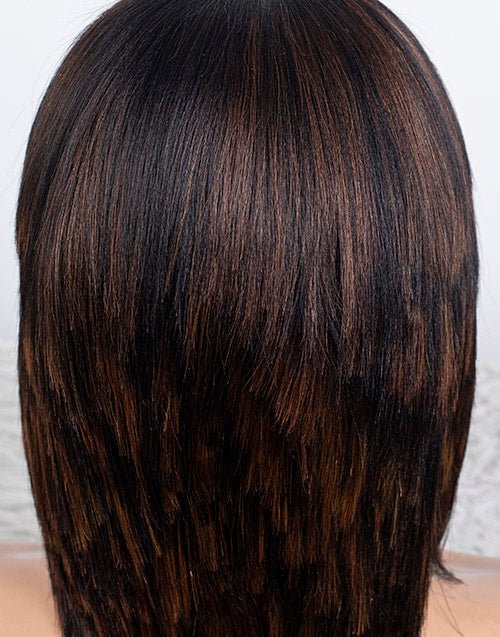 Clearance - 13x6" Indian Hair - 10" Yaki Size 2 - MT-3755