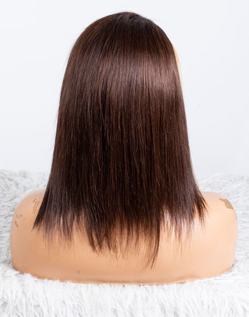 Clearance - 13x4" Lace Front Wig Indian Hair - 10" Silky Size 1 - MTY-3890