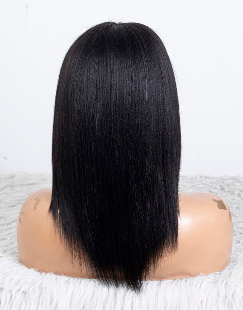 Clearance - 13x6" Indian Hair - 14" Yaki Size 1 - MTY-4837