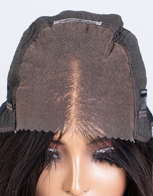 Clearance - 5x5" Closure Wig Indian Hair - 10" Silky Size Average - MTY-4836