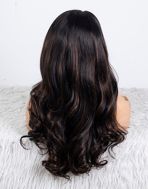 Clearance - 5x5" Closure Wig Indian Hair - 20" Silky Size 2 - MTY-4830