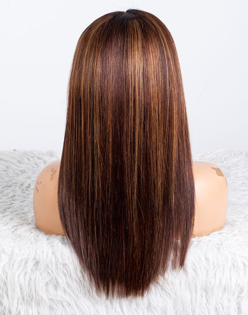 Clearance - 13x6" Lace Front Wig Indian Hair - 16" Silky Size 1 - MTY-3928