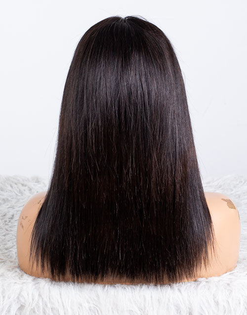 Clearance - 13x6" Lace Front Wig Indian Hair 160% Density- 12" Silky Size 1 - MTY-3902