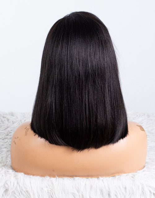 Clearance - 13x6" Lace Front Wig Malaysian Hair - 12" Yaki Size 1 - MTY-3925