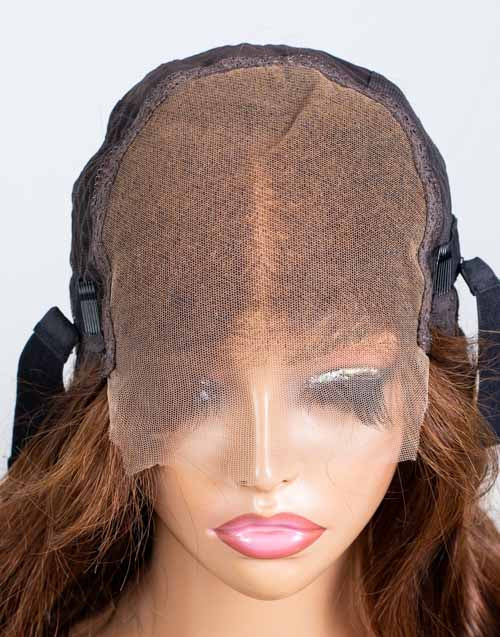 Clearance - 5x5" Closure Wig Indian Hair - 18" Silky Size Average - MTY-3910
