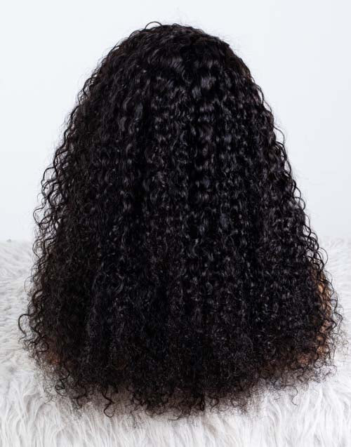 Clearance - 5x5" Closure Wig Indian Hair - 16" Silky Size Average - MTY-3929