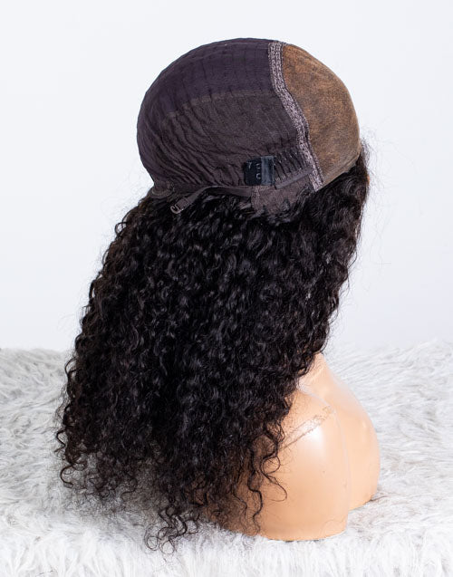Clearance - 5x5" Closure Wig Indian Hair - 16" Silky Size Average - MTY-3929