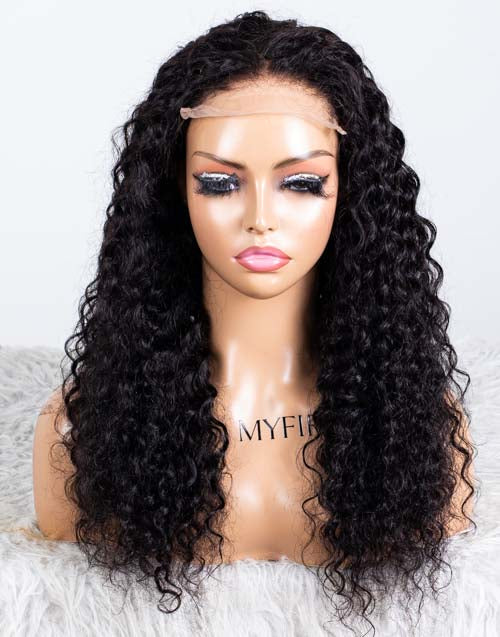 Clearance - 5x5" Closure Wig Indian Hair - 20" Silky Size Average - MTY-3927