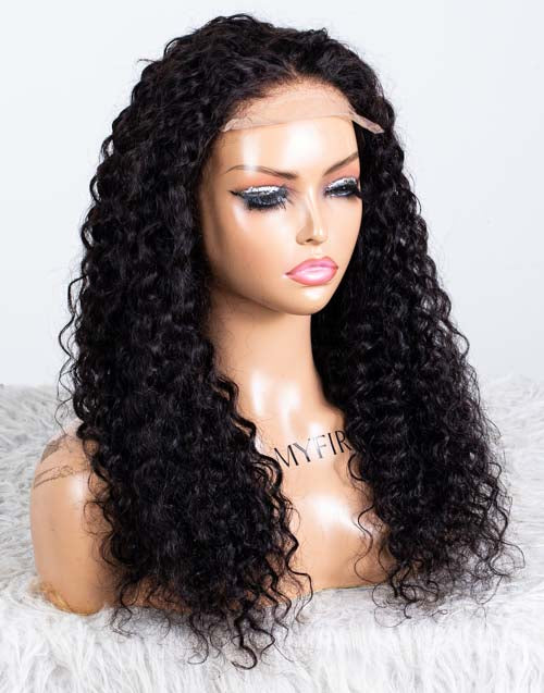 Clearance - 5x5" Closure Wig Indian Hair - 20" Silky Size Average - MTY-3927