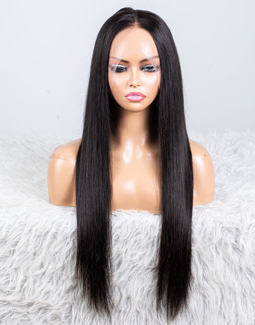 Clearance - 13x6" Lace Front Wig Malaysian Hair - 20" Silky Size Customized - MT-3233