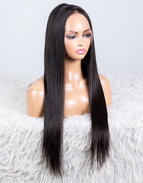 Clearance - 13x6" Lace Front Wig Malaysian Hair - 20" Silky Size Customized - MT-3233