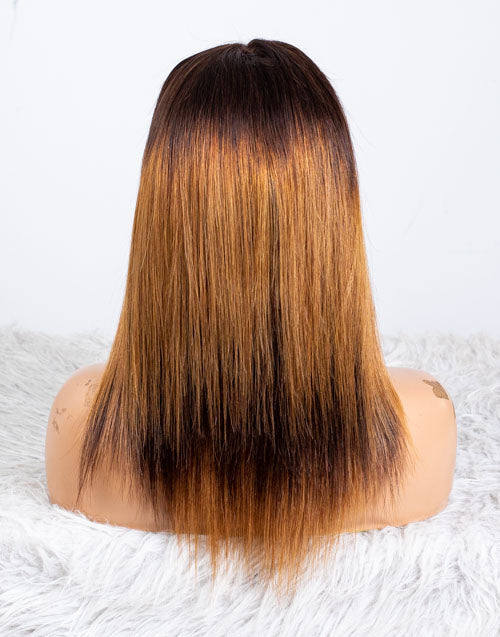 Clearance - 13x4" Lace Front Wig Malaysian Hair - 12" Silky Size 2 - MTY-3960