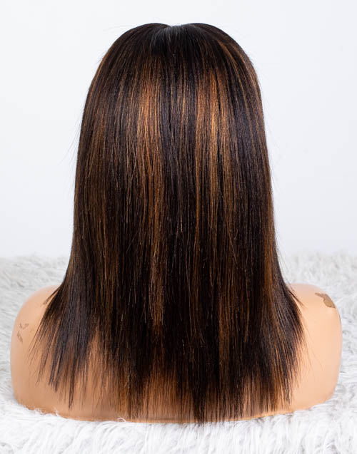 Clearance - 13x6" Lace Front Wig Malaysian Hair - 12" Yaki Size 2 - MTY-3964