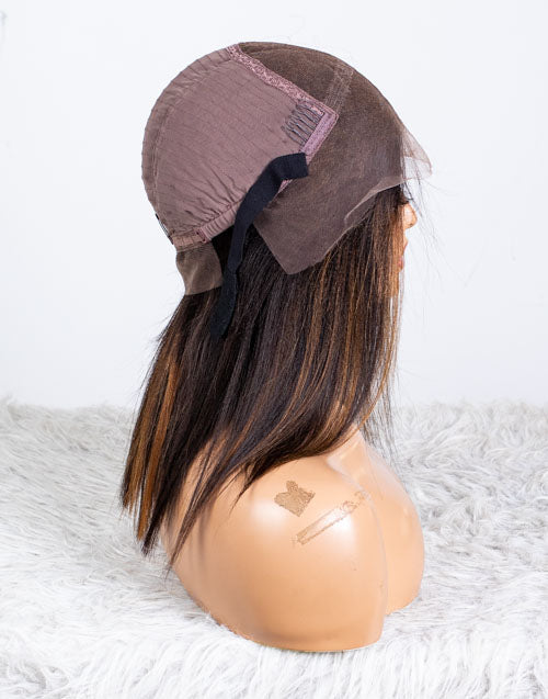 Clearance - 13x6" Lace Front Wig Malaysian Hair - 12" Yaki Size 2 - MTY-3964