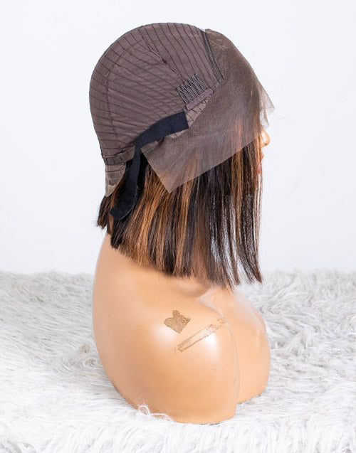 Clearance - 13x4" Lace Front Wig Indian Hair - 10" Silky Size 2 - MTY-3996