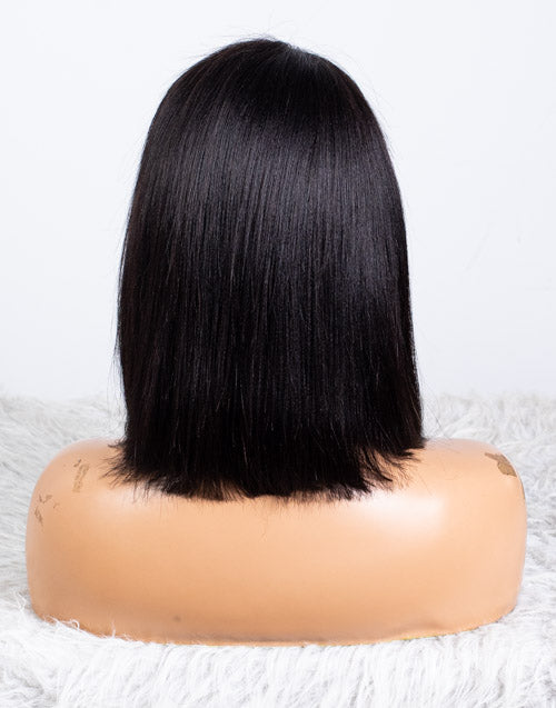 Clearance - 13x6" Lace Front Wig Indian Hair - 10" Yaki Size 1 - MTY-3968