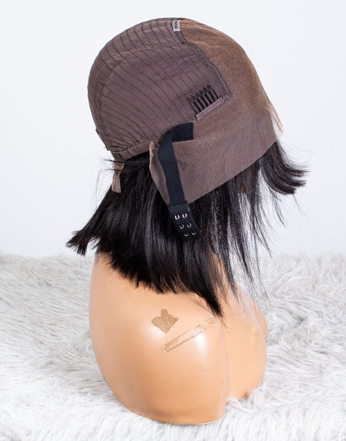 Clearance - 13x6" Lace Front Wig Indian Hair - 10" Yaki Size 1 - MTY-3968