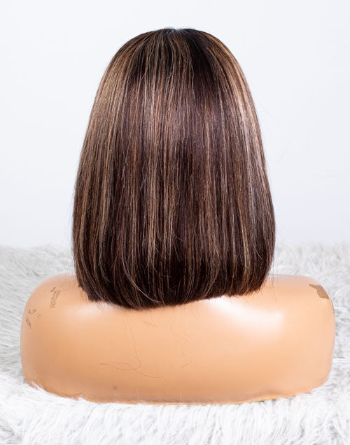 Clearance - 13x6" Lace Front Wig Indian Hair - 10" Silky Size 1 - MTY-3981