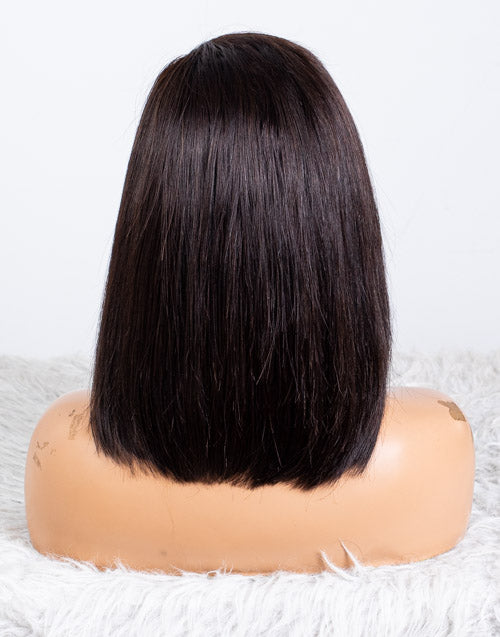 Clearance - 13x4" Lace Front Wig Malaysian Hair - 12" Silky Size 1 - MTY-3961