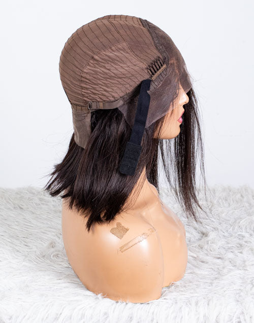 Clearance - 13x4" Lace Front Wig Malaysian Hair - 12" Silky Size 1 - MTY-3961