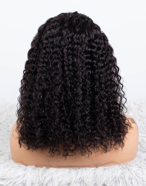 Clearance - Headband Wig Glueless No Lace Indian Hair - 14" Water Wave Size 1 - MHY-756