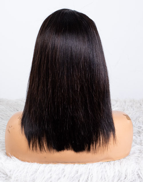 Clearance - 13x4" Lace Front Wig Malaysian Hair - 12" Silky Size 1 - MTY-3979