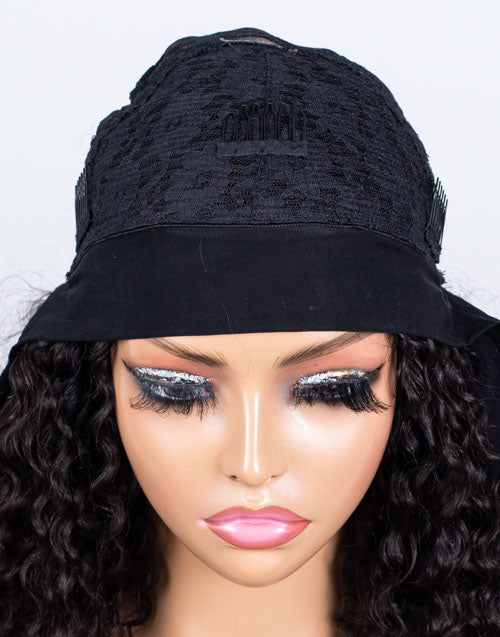 Clearance - Headband Wig Glueless No Lace Indian Hair - 14" Water Wave Size 1 - MHY-756