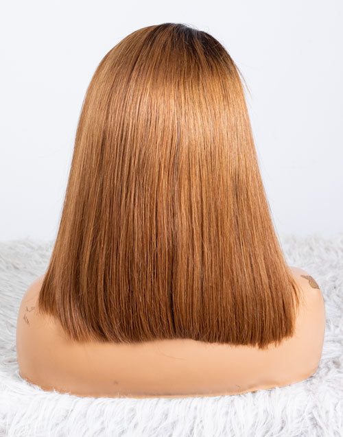 Clearance - 13x4" Lace Front Wig Malaysian Hair - 14" Silky Size 1 - MTY-3963