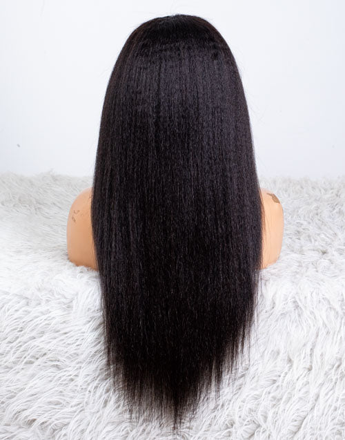 Clearance - 13x6" Lace Front Wig Indian Hair - 20" Kinky Size 1 - MTY-3997