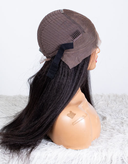 Clearance - 13x6" Lace Front Wig Indian Hair - 20" Kinky Size 1 - MTY-3997