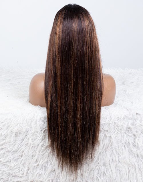 Clearance - 13x6" Lace Front Wig Indian Hair - 20" Silky Size 1 - MTY-2004