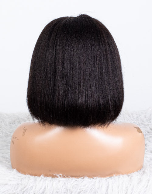Clearance - 13x6" Malaysian Hair - 10" Kinky Size 1 - MTY-2754
