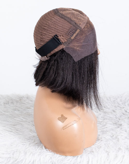 Clearance - 13x6" Malaysian Hair - 10" Kinky Size 1 - MTY-2754
