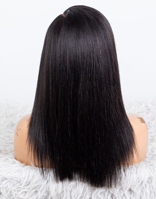 Clearance - 13x6" Malaysian Hair - 14" Yaki Size 2 - MTY-4210