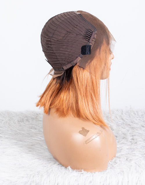 Clearance - 13x4" Indian Hair 130% Density - 12 Inch Silky Size 1 - MTY-3592